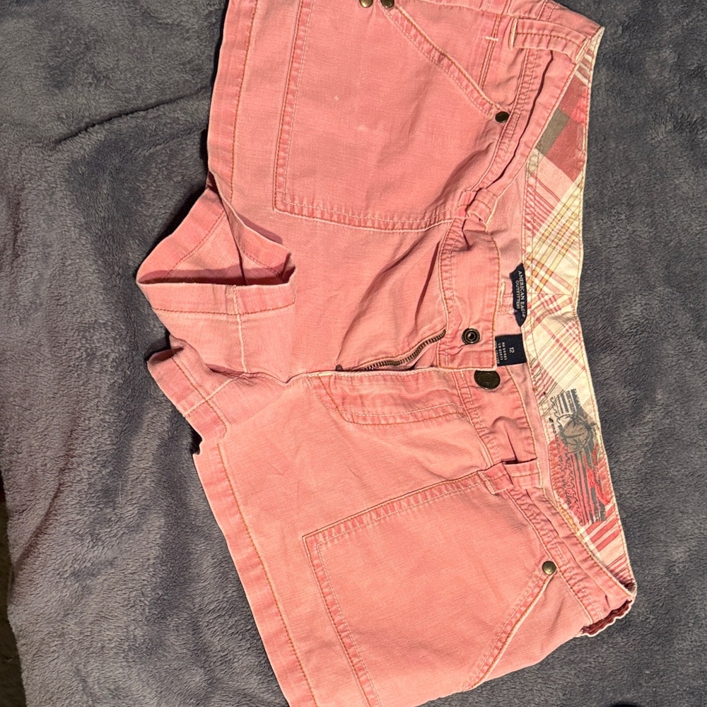 American Eagle Outfitters Pink Jean Shorts